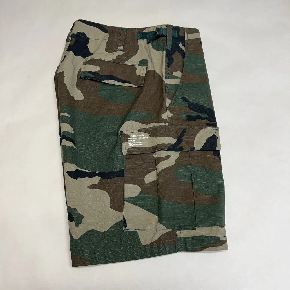 Obey Cargo Shorts "Recon II" Field Camo - Picture 5 of 7